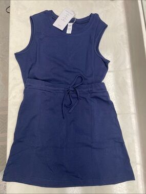 Exlura Skort Set Navy 2pc Sleeveless Top S